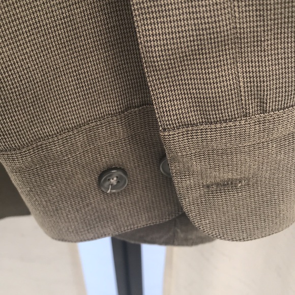 Button down casual men shirt by Perry Ellis size L Olive brown - Picture 8 of 8